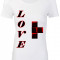 TRICOU DAMA PERSONALIZAT TETRIS LOVE