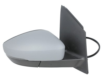 Oglinda exterioara Volkswagen Polo (6r), 08.2009-, Dreapta, reglare electrica; grunduit; incalzita; geam convex; cromat; 6 pini; cu semnalizare foto