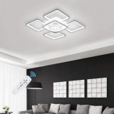 Lustra Led 104W 5 brate 3 culori telecomanda 610x90mm SPN DL75L055