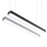Corp iluminat liniar LED, 55W, lumina rece 6500k, lungime 120CM, culoare corp alb