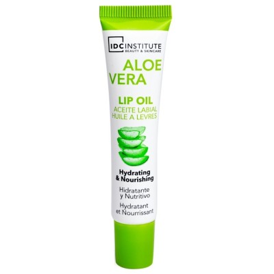Ulei hidratant pentru buze cu Aloe Vera, 68043, IDC Institute, 17ml foto