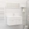 vidaXL Set mobilier de baie, alb, lemn prelucrat 3071333