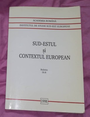 SUD-ESTUL si Contextul European foto