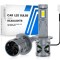 Set 2 becuri auto LED cu ventilator mini H1, canbus, 120W, BZRSH, soclu H1, 12V, 6000K