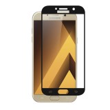 Folie protectie Samsung A5 2017 A520 Full Cover cu sticla securizata Asahi Japonia, Joyshell, acoperire completa display si parti curbate, negru