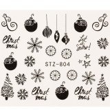 Tatuaj Unghii LUXORISE Simple Holiday Treats, STZ-805