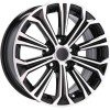 Set jante Kormetal R16 5x108 compatibil Citroen, Fiat, Opel, Peugeot, Ford, Jaguar, Land Rover, Volvo 2 culori Negru+Diamond Cut