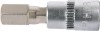 Bit Hexagonal 8mm YATO cu Adaptor 1/4&quot;, L 37mm, Otel Crom Vanadiu CrV6150, Profesional, Atelier Mecanica Auto, Garaj, Service, Bricolaj