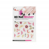 Cumpara ieftin Abtibild unghii 3D, Nail Sticker FAM-012, Global Fashion