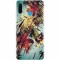 Husa silicon pentru Huawei P30 Lite, Complex Abstract Colorful 3D Drawing