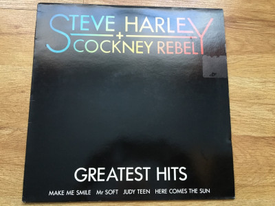 STEVE HARLEY + COCKNEY REBEL - GREATEST HITS (1988,EMI,UK) vinil vinyl foto