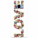 Husa silicon pentru Samsung S8 Plus, Love Made By Flowers