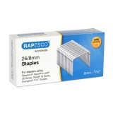 Cumpara ieftin Capse 26/8 Rapesco 5000 bucati/cutie