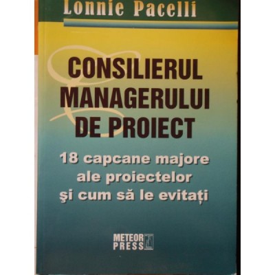 Lonnie Pacelli - Consilierul managerului de proiect foto