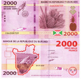 Burundi 2 000 Francs P-52b 2018 UNC