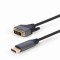 CABLU video GEMBIRD, DisplayPort (T) la DVI-D DL (T), 1.8m, rezolutie maxima 4K (3840 x 2160) la 30 Hz, negru, &amp;quot;CC-DPM-DVIM-4K-6&amp;quot; (timbru ve