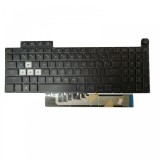 Tastatura Laptop Gaming, Asus, TUF F15 FX507Z, FX507ZC, FX507ZC4, FX507ZE, FX507ZI, FX507ZI4, FX507ZM, FX507ZR, iluminata, RGB, neagra, layout US
