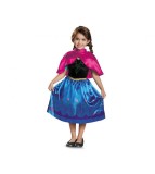 Costum carnaval printesa Ana - Frozen pentru copii, marime XS ( 3-4 ani)