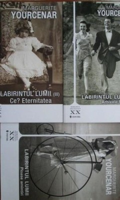 Marguerite Yourcenar - Labirintul lumii, 3 volume foto