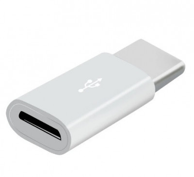 Adaptor Micro USB la USB Type C pt. Huawei Xiaomi Samsung Galaxy A7 etc. foto
