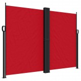Cumpara ieftin Copertina laterala retractabila, rosu, 180x1200 cm