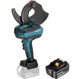 Makita DTC102ZK + BL1830B - Masina de debitat cabluri 65 mm + Acumulator Li-Ion 18 V 3 Ah