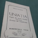 Cumpara ieftin PAGINI DIN ISTORIA BISERICII ORTODOXE ROMANE DIN TRANSILVANIA -UNIATIA-MIRCEA PACURARIU
