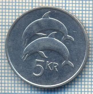 AX 193 MONEDA - ISLANDA - 5 KRONUR -ANUL 1981 -STAREA CARE SE VEDE foto