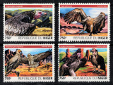 NIGER 2015 - Vulturi /serie completa MNH, Nestampilat