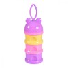 Recipient pentru lapte praf cu 3 compartimente Frog Girl