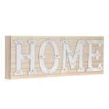 Decorațiune Luminoasă cu LED, Model Home, Culoare Naturală, 44x3x14cm, Alimentare Cu Baterii AAA