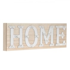 Decorațiune Luminoasă cu LED, Model Home, Culoare Naturală, 44x3x14cm, Alimentare Cu Baterii AAA
