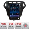 Navigatie Ford Mondeo 2007-2010 tip tesla radio gps internet 8 Core 3+32 4G carplay android auto kit-tesla-mondeo-07+ED CarStore Technology