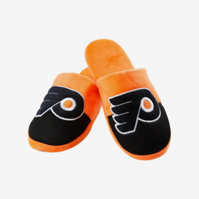 Philadelphia Flyers papuci de bărbați Logo Staycation Slipper - L = 44-45 EU foto