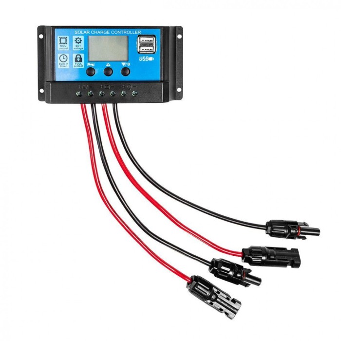 Controlor de incarcare solara 10A, 12/24V 90-145