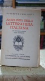 Cumpara ieftin antologia della letteratura italiana ad uso delle scuole medie superiori III (1938) - Giuseppe Franciulli