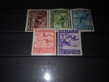 TIMBRE ROMANIA LP 121 1937 BALCANIADA DE ATLETISM, Nestampilat