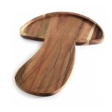 Cumpara ieftin Tava lemn maro Ciupercuta 27 x 35 H