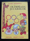 Sanda Mehedincu - Olimpiada jucăriilor (carte de colorat, 1988)