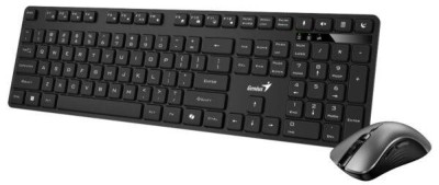Kit wireless Genius Slimstar, negru foto