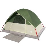 Cumpara ieftin Cort de camping cupola pentru 2 persoane, verde, impermeabil