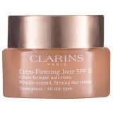 Clarins Extra Firming Jour SPF15 Cremă de față antirid fermitate de zi pentru toate tipurile de piele 50 ml