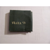 Coperta / cutie carton panzat pt medalie / placheta &quot;Vilcea / Valcea &#039;75&quot; / RARA