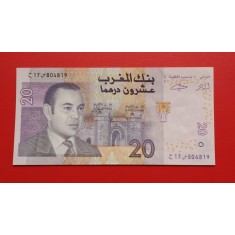 Maroc 2005 - 20 dirham, circulata