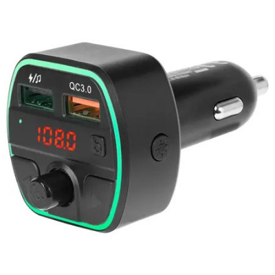 Modulator Fm Audio Bluetooth Qc 3.0 2X Usb foto