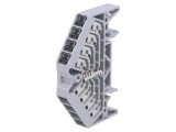 Conector Șină 1.5mm&sup2; 16 Borne Gri TS35 x 7.5
