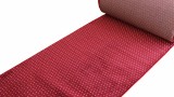 Cumpara ieftin Traversa Festonata Surfilata, Model Lotos 588-208w, Inaltime Fir 8 mm, Latime 0.6m, Marime 60 x 200 cm, Grena, Rosu, Antialergic, Polipropilena, Livin
