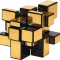 Cub Rubik Mirror 3x3x3 Moyu gold