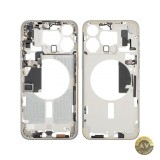 Carcasa Mijloc Apple iPhone 15 Pro Max Alba (White Titanium) Swap