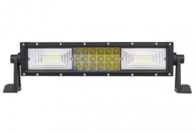 Led Bar Auto Curbat 216W Leduri Pe 3 Randuri 12V-24V 15120 Lumeni 13,5&amp;amp;quot;/34,2CM Combo Beam 12/60 Grade 467691 foto